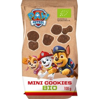 Pural Mini cookies chocolat paw patrol bio 100g - 4995